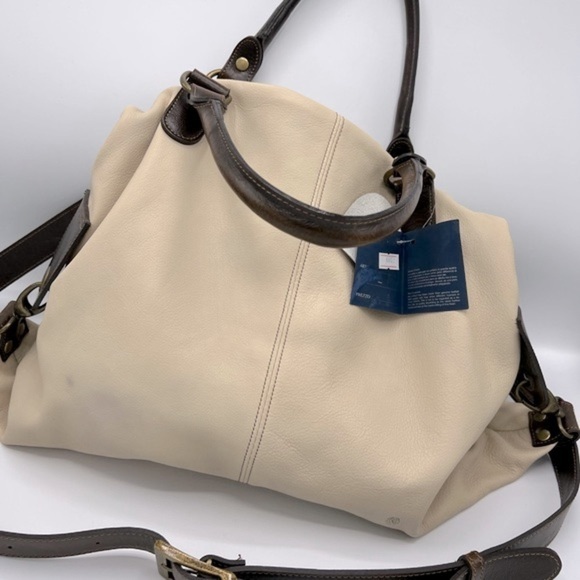 Borgo Degli Etruschi premium leather made in Italy handbag, large NWT - Picture 3 of 16